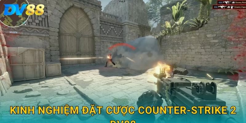 Kinh nghiệm đặt cược Counter-Strike 2 DV88