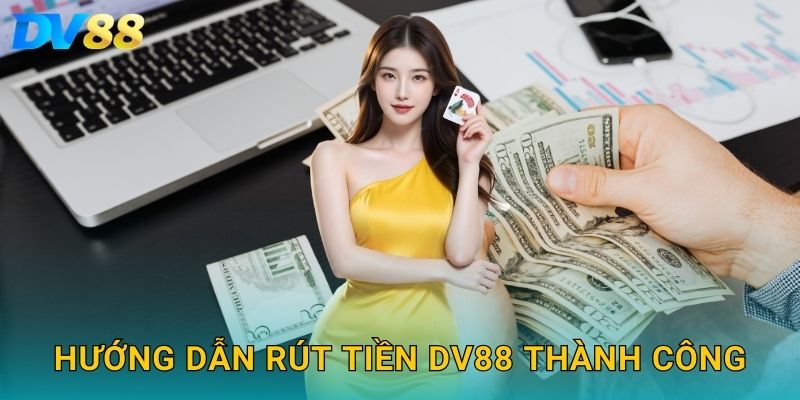 Hướng dẫn rút tiền DV88 thành công