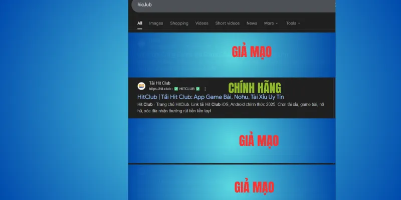 Hướng dẫn tránh trang giả